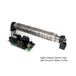 50g/h water cooled quartz ozone tube with power unit
