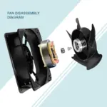 Ball Bearing Brushless Case Cooling Fan for Ozone Generator-1
