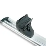 lockable low noise heavy duty aluminum alloy one piece cross bars