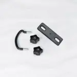 universal aluminum alloy anti theft ski & snowboard roof bar