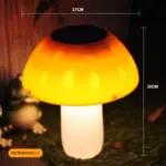 outdoor solar powered mushroom style light​