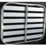 extra wide heavy duty aluminum alloy roof cargo basket​ 3