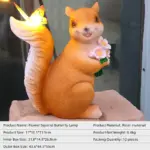 solar powered squirrel light