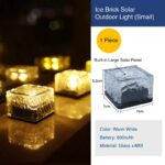 solar powered light with ice brick design​