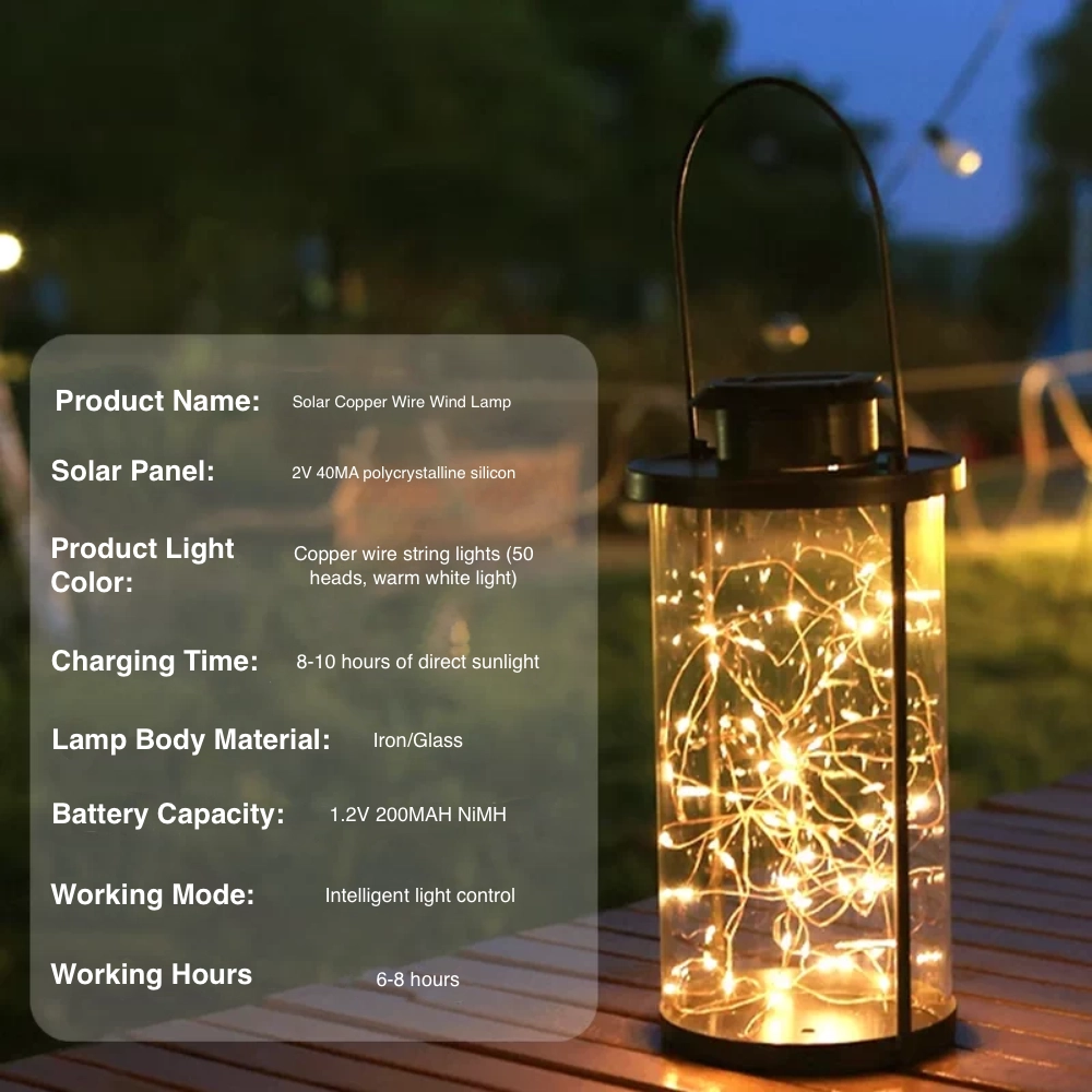 solar powered pendant light