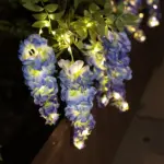 solar powered wisteria style light