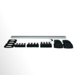 universal low noise cross bars | travel ready roof rack cross bars​​