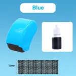 confidential stamp roller type garbled code device