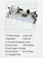commercial psa oxygen generator without shell