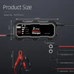 6v/12v 2a intelligent battery maintainer​