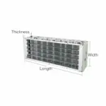 dic b hot sale stainless steel oil smoke electrostatic dust collector for restaurant kitchen