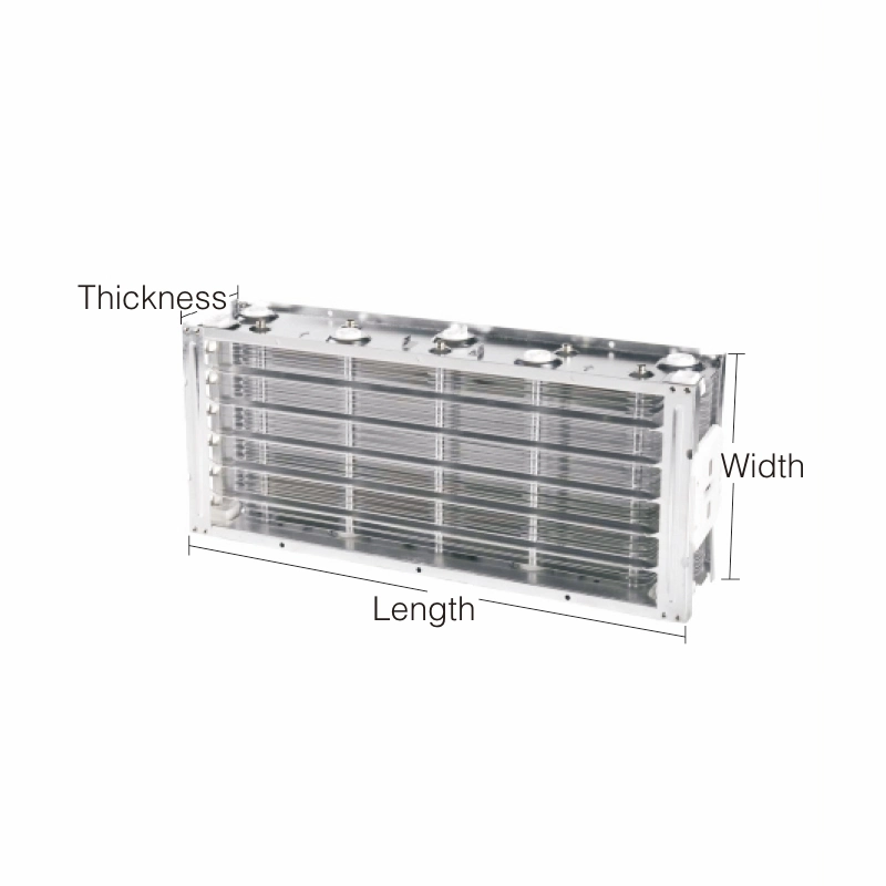 dic b hot sale stainless steel oil smoke electrostatic dust collector for restaurant kitchen