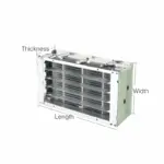 dic d hot sale stainless steel oil smoke electrostatic dust collector for restaurant kitchen