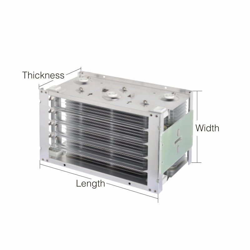 dic d hot sale stainless steel oil smoke electrostatic dust collector for restaurant kitchen