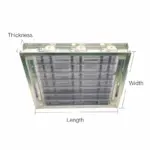 dic d hot sale stainless steel oil smoke electrostatic dust collector for restaurant kitchen