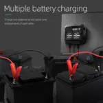 6v/12v 2a automotive & motorcycle battery charger | lithium support | trickle charge​