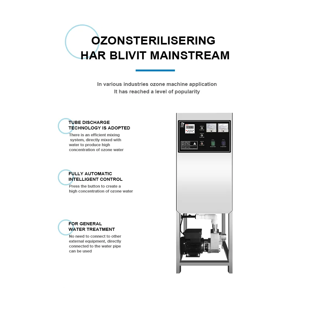 wholesale 10g/h industrial ozone generator for farm water treatment
