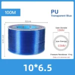 clear polyurethane (pu) air tubing | high flexibility hose
