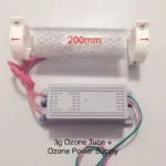 quartz tube ozone generator kit with integrated power transformer | 2/3/5/7g/h models available