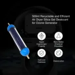 500ml silica gel air dryer | renewable desiccant for ozone generator