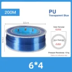 clear polyurethane (pu) air tubing | high flexibility hose
