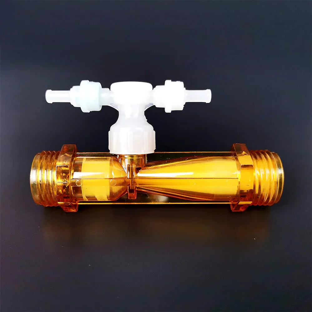 1/2″ pvdf venturi injector with anti backflow for ozone water mixing