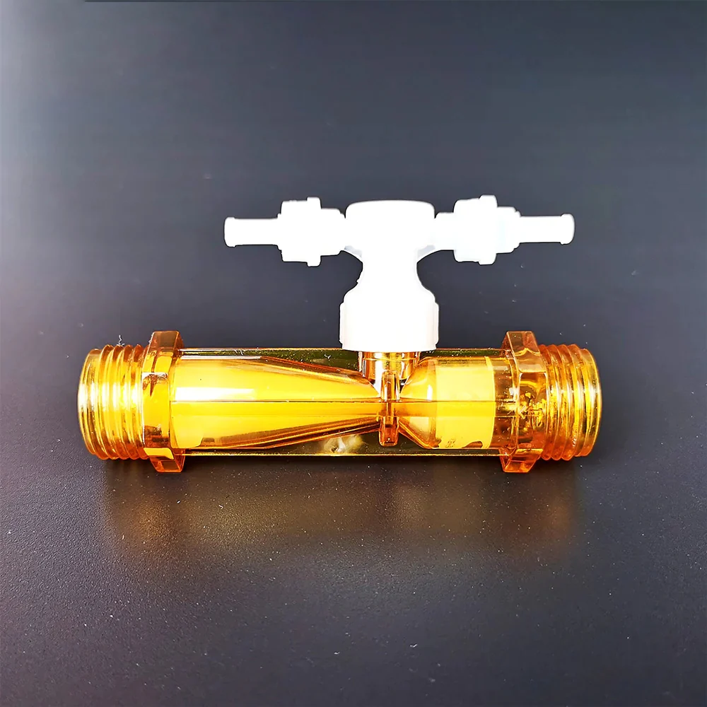 1/2″ pvdf venturi injector with anti backflow for ozone water mixing