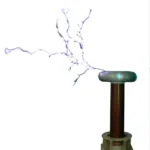 solid state tesla coil | 3 meter musical arc plasma generator for stage lightning shows