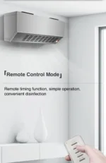 wall mounted ozone generator for space disinfection (air conditioner style)