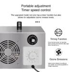adjustable ozone generator air purifier | for disinfection, formaldehyde odor ammonia removal | deodorizer machine